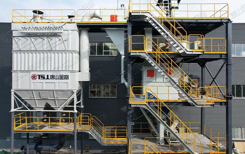 浙江干法制砂樓項目安裝飛快，馬上完工！