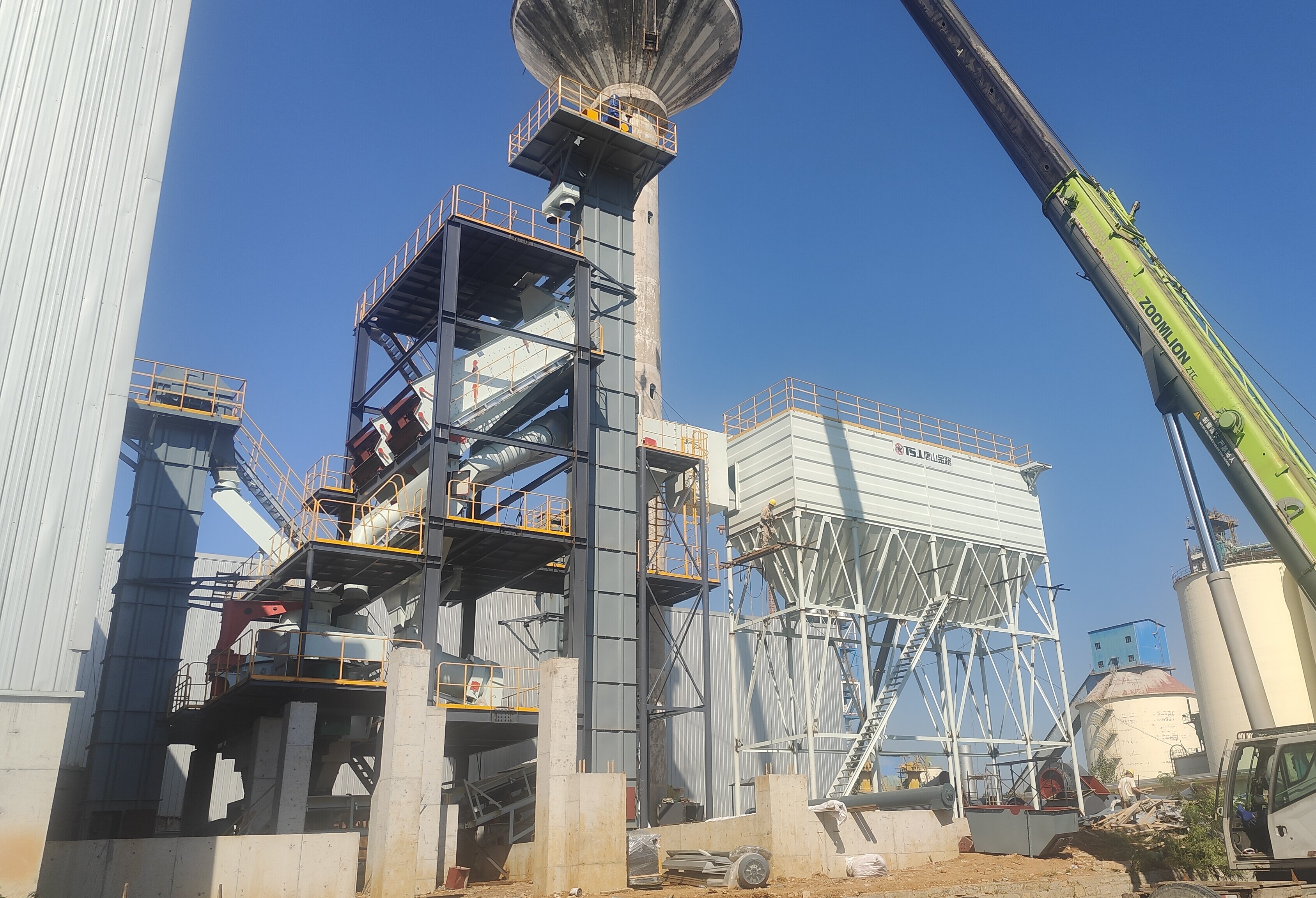 石粉制砂樓：讓石粉變廢為寶，破碎機制砂開啟新征程