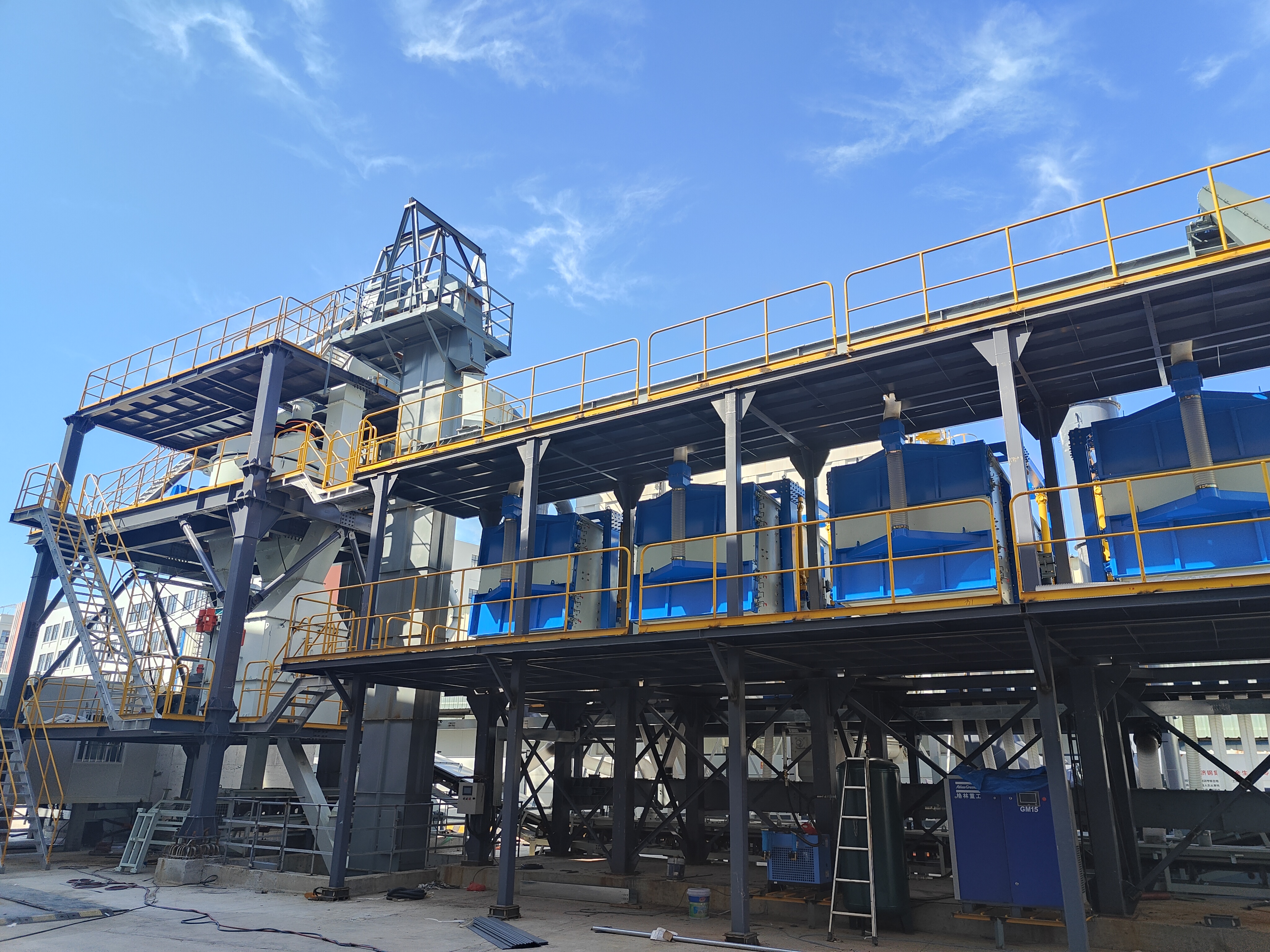 干法制砂樓：讓鋼渣變廢為寶，生產(chǎn)多元機(jī)制砂